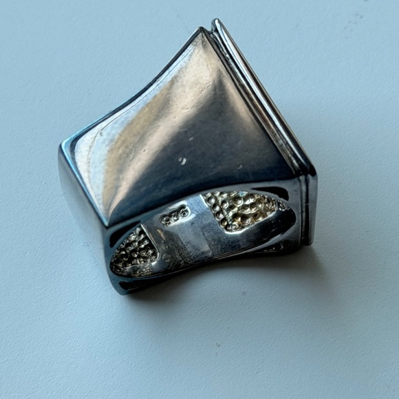 PLAYBOY Vintage Silver Men's Ring with Iconic Logo - Picture 4 of 10